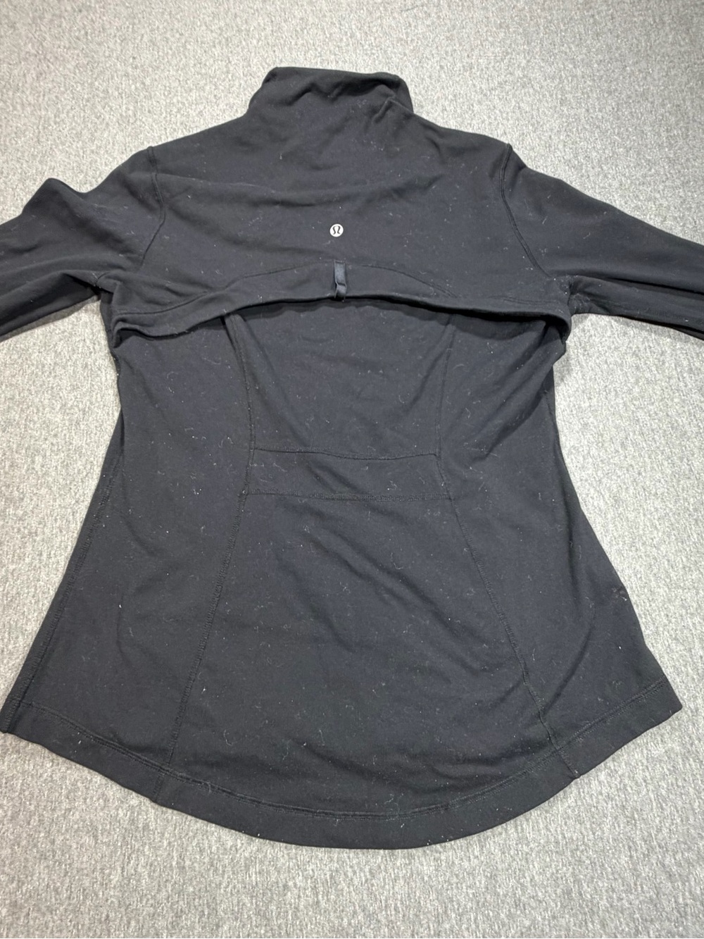 Lululemon Define Jacket Womens Size 12 Zip Pockets Gym Performance Black - Picture 4 of 7
